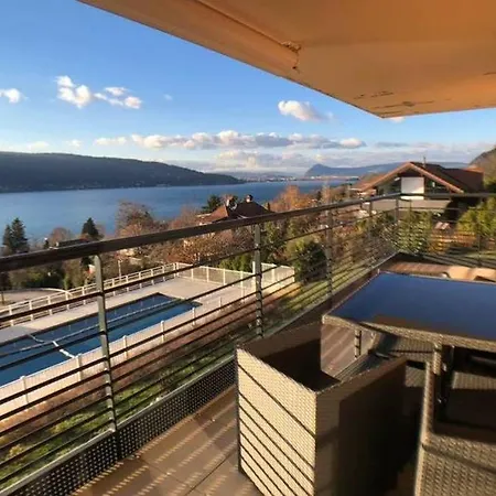 Roc & - Terrasse Vue Lac, Piscine, Parking